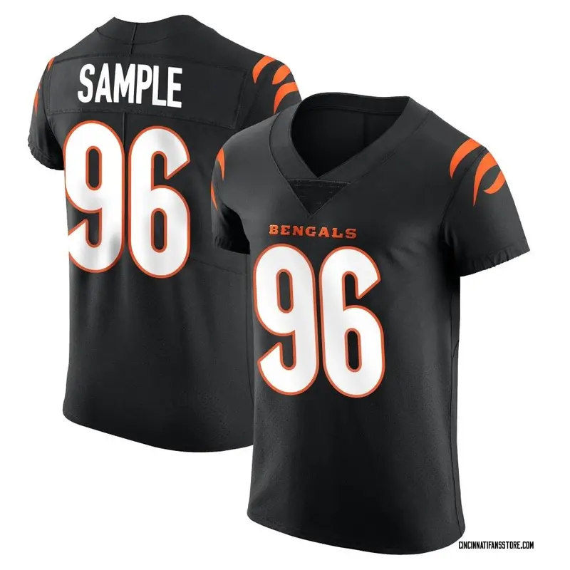 Men's Black Elite Cam Sample Cincinnati Team Color Vapor Untouchable Jersey