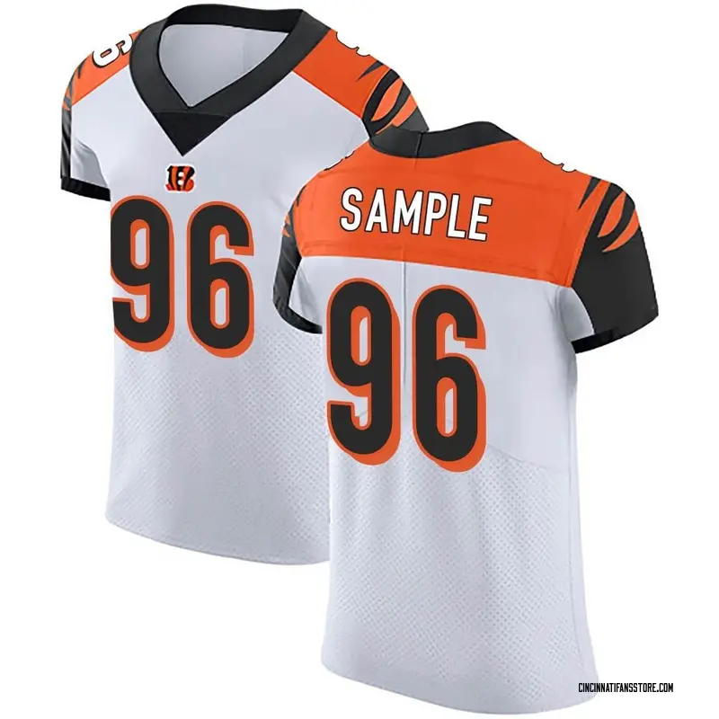 Men's White Elite Cam Sample Cincinnati Vapor Untouchable Jersey