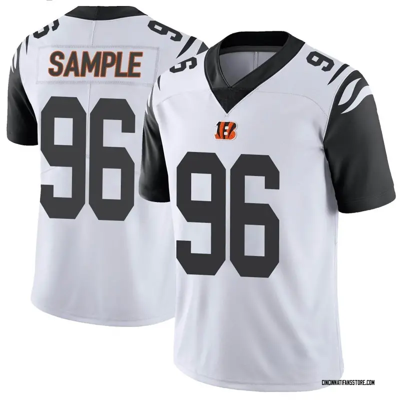 Men's White Limited Cam Sample Cincinnati Color Rush Vapor Untouchable Jersey