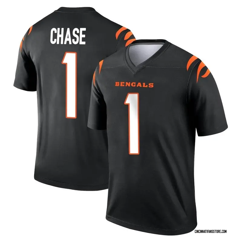 Youth Black Legend Ja'Marr Chase Cincinnati Jersey