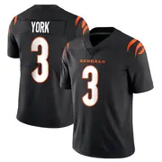 Youth Black Limited Cade York Cincinnati Team Color Vapor Untouchable Jersey